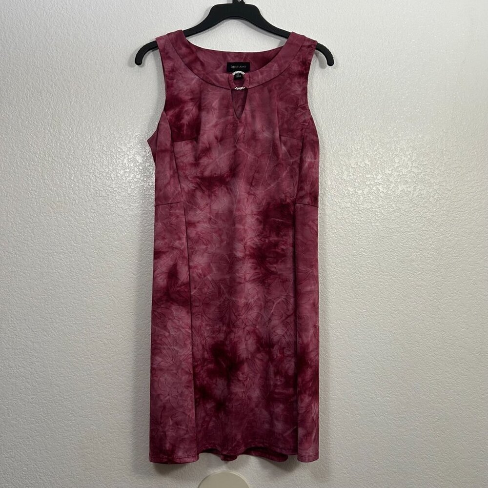 AB Studio 90s Y2K Sleeveless Textured Dress Fairy Grunge